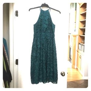 Green Lace Loft Dress